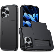 Load image into Gallery viewer, Shockproof Armor Phone Case with Card Slot, For iPhone 16 Pro Max, For iPhone 16 Pro, For iPhone 16 Plus, For iPhone 16