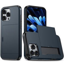 Load image into Gallery viewer, Shockproof Armor Phone Case with Card Slot, For iPhone Air, For iPhone 16 Pro Max, For iPhone 16 Pro, For iPhone 16 Plus