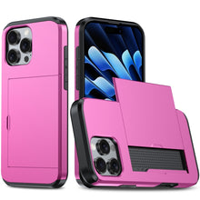 Load image into Gallery viewer, Shockproof Armor Phone Case with Card Slot, For iPhone Air, For iPhone 16 Pro Max, For iPhone 16 Pro, For iPhone 16 Plus