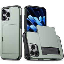 Load image into Gallery viewer, Shockproof Armor Phone Case with Card Slot, For iPhone 16 Pro Max, For iPhone 16 Pro, For iPhone 16 Plus, For iPhone 16