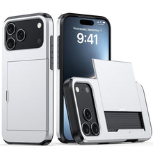 Load image into Gallery viewer, Shockproof Armor Phone Case with Card Slot, For iPhone 17 Pro Max, For iPhone 17 Pro, For iPhone 17, For iPhone Air