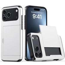 Load image into Gallery viewer, Shockproof Armor Phone Case with Card Slot, For iPhone 17 Pro Max, For iPhone 17 Pro, For iPhone 17, For iPhone Air