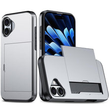 Load image into Gallery viewer, Shockproof Armor Phone Case with Card Slot, For iPhone 17 Pro Max, For iPhone 17 Pro, For iPhone 17, For iPhone Air