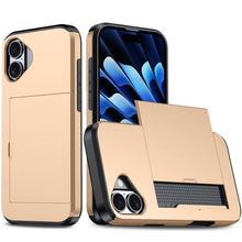 Load image into Gallery viewer, Shockproof Armor Phone Case with Card Slot, For iPhone 17 Pro Max, For iPhone 17 Pro, For iPhone 17, For iPhone Air