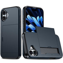 Load image into Gallery viewer, Shockproof Armor Phone Case with Card Slot, For iPhone 18, For iPhone 18 Pro, For iPhone 18 Pro Max, For iPhone 17e / 16e
