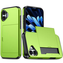 Load image into Gallery viewer, Shockproof Armor Phone Case with Card Slot, For iPhone 18, For iPhone 18 Pro, For iPhone 18 Pro Max, For iPhone 17e / 16e