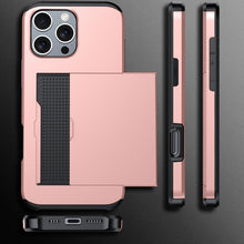 Load image into Gallery viewer, Shockproof Armor Phone Case with Card Slot, For iPhone 16