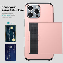 Load image into Gallery viewer, Shockproof Armor Phone Case with Card Slot, For iPhone 16