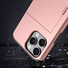 Load image into Gallery viewer, Shockproof Armor Phone Case with Card Slot, For iPhone Air, For iPhone 16 Pro Max, For iPhone 16 Pro, For iPhone 16 Plus