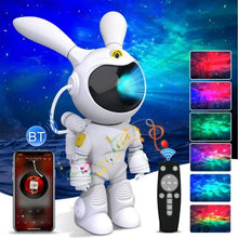 Load image into Gallery viewer, G001 Space Rabbit Starry Sky Projection Lamp Bluetooth Speaker 2 in 1 Laser Light, G001 Bluetooth