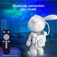 Load image into Gallery viewer, G001 Space Rabbit Starry Sky Projection Lamp Bluetooth Speaker 2 in 1 Laser Light, G001 Bluetooth