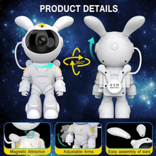 Load image into Gallery viewer, G001 Space Rabbit Starry Sky Projection Lamp Bluetooth Speaker 2 in 1 Laser Light, G001 Bluetooth