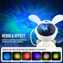 Load image into Gallery viewer, G002 Space Rabbit Starry Sky Projection Lamp Bluetooth Speaker 2 in 1 Laser Light, G002 Bluetooth