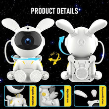 Load image into Gallery viewer, G002 Space Rabbit Starry Sky Projection Lamp Bluetooth Speaker 2 in 1 Laser Light, G002 Bluetooth