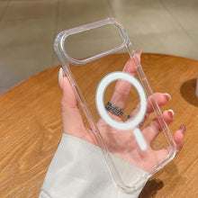 Load image into Gallery viewer, Large Hole Camera MagSafe Magnetic Clear Acrylic TPU Case, For iPhone 18 Pro, For iPhone 18 Pro Max, For iPhone 17 Pro Max, For iPhone 17 Pro, For iPhone 17, For iPhone 17 Air, For iPhone 16 Pro Max, For iPhone 16 Pro, For iPhone 16 Plus, For iPhone 16