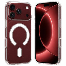 Load image into Gallery viewer, Large Hole Camera MagSafe Magnetic Clear Acrylic TPU Case, For iPhone 18 Pro, For iPhone 18 Pro Max, For iPhone 17 Pro Max, For iPhone 17 Pro, For iPhone 17, For iPhone 17 Air, For iPhone 16 Pro Max, For iPhone 16 Pro, For iPhone 16 Plus, For iPhone 16
