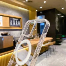 Load image into Gallery viewer, Large Hole Camera MagSafe Magnetic Clear Acrylic TPU Case, For iPhone 18 Pro, For iPhone 18 Pro Max, For iPhone 17 Pro Max, For iPhone 17 Pro, For iPhone 17, For iPhone 17 Air, For iPhone 16 Pro Max, For iPhone 16 Pro, For iPhone 16 Plus, For iPhone 16