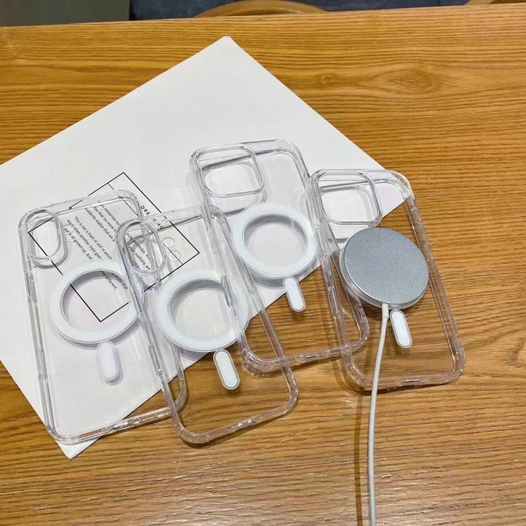 Large Hole Camera MagSafe Magnetic Clear Acrylic TPU Case, For iPhone 17 Pro Max, For iPhone 17 Pro, For iPhone 17, For iPhone 16 Pro Max, For iPhone 16 Pro, For iPhone 16 Plus, For iPhone 16