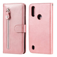Load image into Gallery viewer, Fashion Calf Texture Zipper Horizontal Flip Leather Case with Holder &amp; Card Slots &amp; Wallet Function, For Motorola Moto E6s (2020), For Motorola Moto G8 Power Lite, For OPPO Reno3 Pro / Find X2 Neo, For OPPO Reno3 5G/ Find X2 Lite, For Xiaomi Redmi 9   ...
