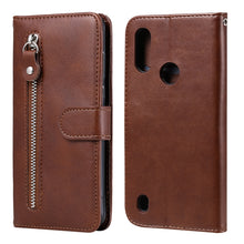 Load image into Gallery viewer, Fashion Calf Texture Zipper Horizontal Flip Leather Case with Holder &amp; Card Slots &amp; Wallet Function, For Motorola Moto E6s (2020), For Motorola Moto G8 Power Lite, For OPPO Reno3 Pro / Find X2 Neo, For OPPO Reno3 5G/ Find X2 Lite, For Xiaomi Redmi 9   ...