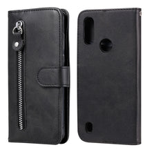 Load image into Gallery viewer, Fashion Calf Texture Zipper Horizontal Flip Leather Case with Holder &amp; Card Slots &amp; Wallet Function, For Motorola Moto E6s (2020), For Motorola Moto G8 Power Lite, For OPPO Reno3 Pro / Find X2 Neo, For OPPO Reno3 5G/ Find X2 Lite, For Xiaomi Redmi 9   ...