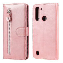 Load image into Gallery viewer, Fashion Calf Texture Zipper Horizontal Flip Leather Case with Holder &amp; Card Slots &amp; Wallet Function, For Motorola Moto E6s (2020), For Motorola Moto G8 Power Lite, For OPPO Reno3 Pro / Find X2 Neo, For OPPO Reno3 5G/ Find X2 Lite, For Xiaomi Redmi 9   ...