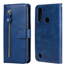 Load image into Gallery viewer, Fashion Calf Texture Zipper Horizontal Flip Leather Case with Holder &amp; Card Slots &amp; Wallet Function, For Motorola Moto E6s (2020), For Motorola Moto G8 Power Lite, For OPPO Reno3 Pro / Find X2 Neo, For OPPO Reno3 5G/ Find X2 Lite, For Xiaomi Redmi 9   ...