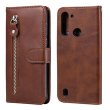 Load image into Gallery viewer, Fashion Calf Texture Zipper Horizontal Flip Leather Case with Holder &amp; Card Slots &amp; Wallet Function, For Motorola Moto E6s (2020), For Motorola Moto G8 Power Lite, For OPPO Reno3 Pro / Find X2 Neo, For OPPO Reno3 5G/ Find X2 Lite, For Xiaomi Redmi 9   ...