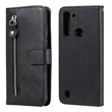 Load image into Gallery viewer, Fashion Calf Texture Zipper Horizontal Flip Leather Case with Holder &amp; Card Slots &amp; Wallet Function, For Motorola Moto E6s (2020), For Motorola Moto G8 Power Lite, For OPPO Reno3 Pro / Find X2 Neo, For OPPO Reno3 5G/ Find X2 Lite, For Xiaomi Redmi 9   ...