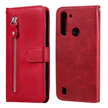 Load image into Gallery viewer, Fashion Calf Texture Zipper Horizontal Flip Leather Case with Holder &amp; Card Slots &amp; Wallet Function, For Motorola Moto E6s (2020), For Motorola Moto G8 Power Lite, For OPPO Reno3 Pro / Find X2 Neo, For OPPO Reno3 5G/ Find X2 Lite, For Xiaomi Redmi 9   ...