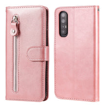 Load image into Gallery viewer, Fashion Calf Texture Zipper Horizontal Flip Leather Case with Holder &amp; Card Slots &amp; Wallet Function, For Motorola Moto E6s (2020), For Motorola Moto G8 Power Lite, For OPPO Reno3 Pro / Find X2 Neo, For OPPO Reno3 5G/ Find X2 Lite, For Xiaomi Redmi 9   ...