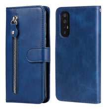 Load image into Gallery viewer, Fashion Calf Texture Zipper Horizontal Flip Leather Case with Holder &amp; Card Slots &amp; Wallet Function, For Motorola Moto E6s (2020), For Motorola Moto G8 Power Lite, For OPPO Reno3 Pro / Find X2 Neo, For OPPO Reno3 5G/ Find X2 Lite, For Xiaomi Redmi 9   ...