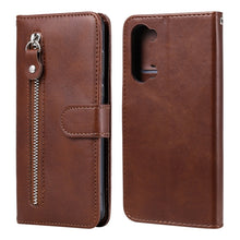 Load image into Gallery viewer, Fashion Calf Texture Zipper Horizontal Flip Leather Case with Holder &amp; Card Slots &amp; Wallet Function, For Motorola Moto E6s (2020), For Motorola Moto G8 Power Lite, For OPPO Reno3 Pro / Find X2 Neo, For OPPO Reno3 5G/ Find X2 Lite, For Xiaomi Redmi 9   ...