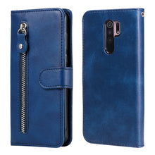 Load image into Gallery viewer, Fashion Calf Texture Zipper Horizontal Flip Leather Case with Holder &amp; Card Slots &amp; Wallet Function, For Motorola Moto E6s (2020), For Motorola Moto G8 Power Lite, For OPPO Reno3 Pro / Find X2 Neo, For OPPO Reno3 5G/ Find X2 Lite, For Xiaomi Redmi 9   ...