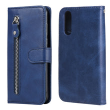 Load image into Gallery viewer, Fashion Calf Texture Zipper Horizontal Flip Leather Case with Holder &amp; Card Slots &amp; Wallet Function, For Motorola Moto E6s (2020), For Motorola Moto G8 Power Lite, For OPPO Reno3 Pro / Find X2 Neo, For OPPO Reno3 5G/ Find X2 Lite, For Xiaomi Redmi 9   ...