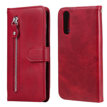 Load image into Gallery viewer, Fashion Calf Texture Zipper Horizontal Flip Leather Case with Holder &amp; Card Slots &amp; Wallet Function, For Motorola Moto E6s (2020), For Motorola Moto G8 Power Lite, For OPPO Reno3 Pro / Find X2 Neo, For OPPO Reno3 5G/ Find X2 Lite, For Xiaomi Redmi 9   ...