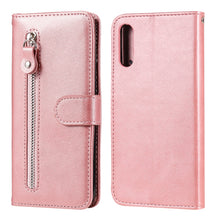 Load image into Gallery viewer, Fashion Calf Texture Zipper Horizontal Flip Leather Case with Holder &amp; Card Slots &amp; Wallet Function, For Motorola Moto E6s (2020), For Motorola Moto G8 Power Lite, For OPPO Reno3 Pro / Find X2 Neo, For OPPO Reno3 5G/ Find X2 Lite, For Xiaomi Redmi 9   ...