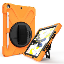 Load image into Gallery viewer, Shockproof Colorful Silicone + PC Protective Case with Holder &amp; Shoulder Strap &amp; Hand Strap &amp; Pen Slot, For iPad 10.2 2021 / 2020 / 2019, For Microsoft Surface Go 2