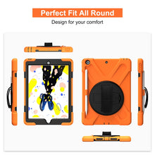 Load image into Gallery viewer, Shockproof Colorful Silicone + PC Protective Case with Holder &amp; Shoulder Strap &amp; Hand Strap &amp; Pen Slot, For iPad 10.2 2021 / 2020 / 2019, For Microsoft Surface Go 2