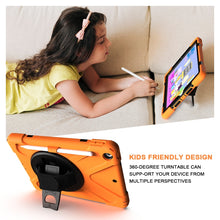 Load image into Gallery viewer, Shockproof Colorful Silicone + PC Protective Case with Holder &amp; Shoulder Strap &amp; Hand Strap &amp; Pen Slot, For iPad 10.2 2021 / 2020 / 2019, For Microsoft Surface Go 2