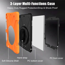 Load image into Gallery viewer, Shockproof Colorful Silicone + PC Protective Case with Holder &amp; Shoulder Strap &amp; Hand Strap &amp; Pen Slot, For iPad 10.2 2021 / 2020 / 2019, For Microsoft Surface Go 2