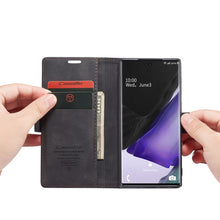 Load image into Gallery viewer, CaseMe Multifunctional Horizontal Flip Leather Case, with Card Slot &amp; Holder &amp; Wallet