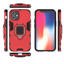 Load image into Gallery viewer, Shockproof PC + TPU Protective Case with Magnetic Ring Holder, For iPhone 12  mini, For OPPO A7 / A12, For Vivo iQOO Z1x, For Vivo X50 Pro+, For OnePlus Nord, For OPPO A72 5G, For Galaxy M01