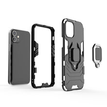 Load image into Gallery viewer, Shockproof PC + TPU Protective Case with Magnetic Ring Holder, For iPhone 12  mini, For OPPO A7 / A12, For Vivo iQOO Z1x, For Vivo X50 Pro+, For OnePlus Nord, For OPPO A72 5G, For Galaxy M01
