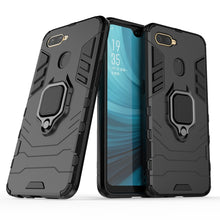 Load image into Gallery viewer, Shockproof PC + TPU Protective Case with Magnetic Ring Holder, For iPhone 12  mini, For OPPO A7 / A12, For Vivo iQOO Z1x, For Vivo X50 Pro+, For OnePlus Nord, For OPPO A72 5G, For Galaxy M01