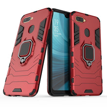 Load image into Gallery viewer, Shockproof PC + TPU Protective Case with Magnetic Ring Holder, For iPhone 12  mini, For OPPO A7 / A12, For Vivo iQOO Z1x, For Vivo X50 Pro+, For OnePlus Nord, For OPPO A72 5G, For Galaxy M01