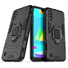Load image into Gallery viewer, Shockproof PC + TPU Protective Case with Magnetic Ring Holder, For iPhone 12  mini, For OPPO A7 / A12, For Vivo iQOO Z1x, For Vivo X50 Pro+, For OnePlus Nord, For OPPO A72 5G, For Galaxy M01