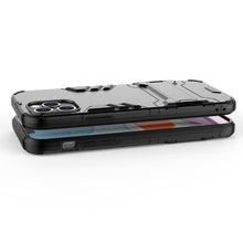 Load image into Gallery viewer, PC + TPU Shockproof Protective Case with Invisible Holder, For iPhone 12 / 12 Pro, For iPhone 12 mini, For OPPO Realme C11, For Vivo X50 Pro+, For Samsung Galaxy M01