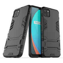 Load image into Gallery viewer, PC + TPU Shockproof Protective Case with Invisible Holder, For iPhone 12 / 12 Pro, For iPhone 12 mini, For OPPO Realme C11, For Vivo X50 Pro+, For Samsung Galaxy M01