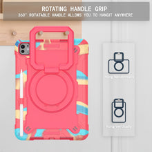 Load image into Gallery viewer, Handle Grip Holder Silicone Hybrid PC Tablet Case with Strap, For iPad Pro 11 2025 / 2024, For iPad Air 11 2026 / 2025 / 2024